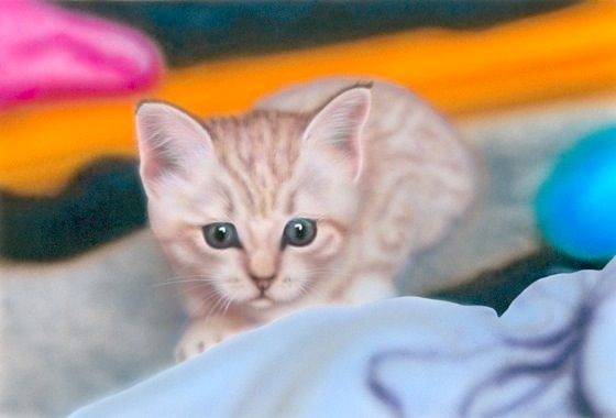 �q�L�̊G�F�uYOU�v-2002-