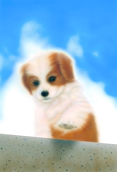 �q���̊G�Fsky high