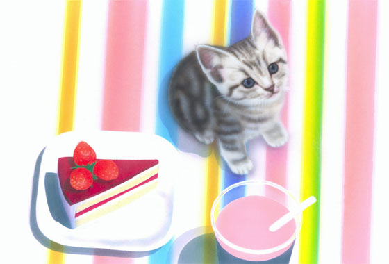 �q�L�̊G�F�J���t���E�|�b�v�E�s���N�i�X�g���x���[�V�F�C�N�j