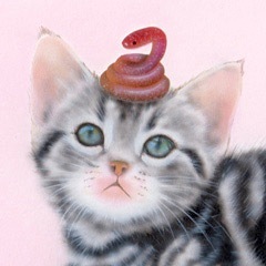 �q�L�̊G�F�w�r�̂��L Happy New Year 2013 �i���E�ŏ��̃w�r���A�����J���E�V���[�g�w�A�j